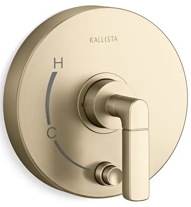 Mặt nạ điều khiển đơn và chuyển hướng Nickel Kallista P23333-LV-SN