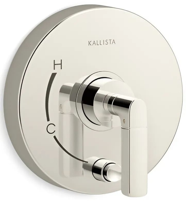 Mặt nạ điều khiển đơn và chuyển hướng Nickel Kallista P23333-LV-SN