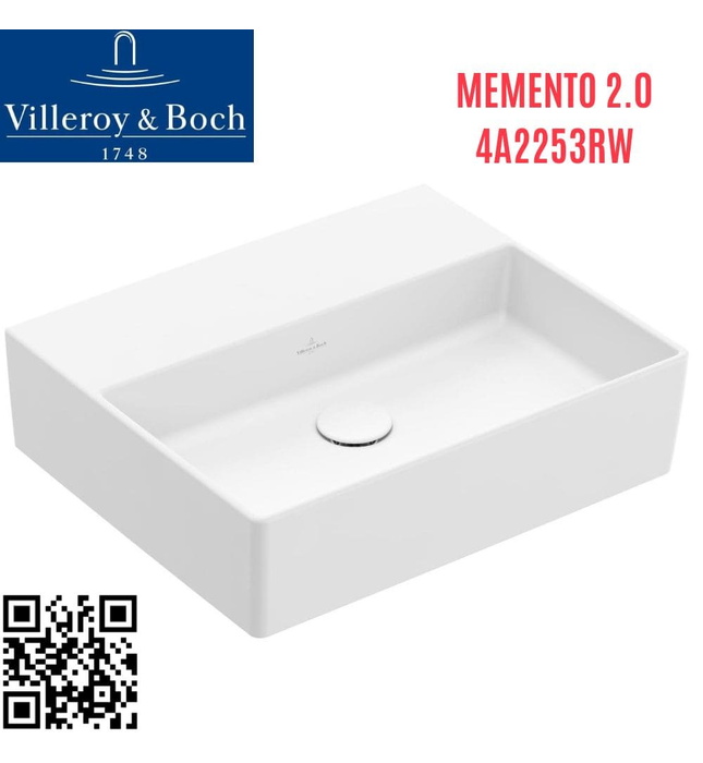 Chậu rửa lavabo Đức Villeroy-boch Memento 2.0 4A2253RW