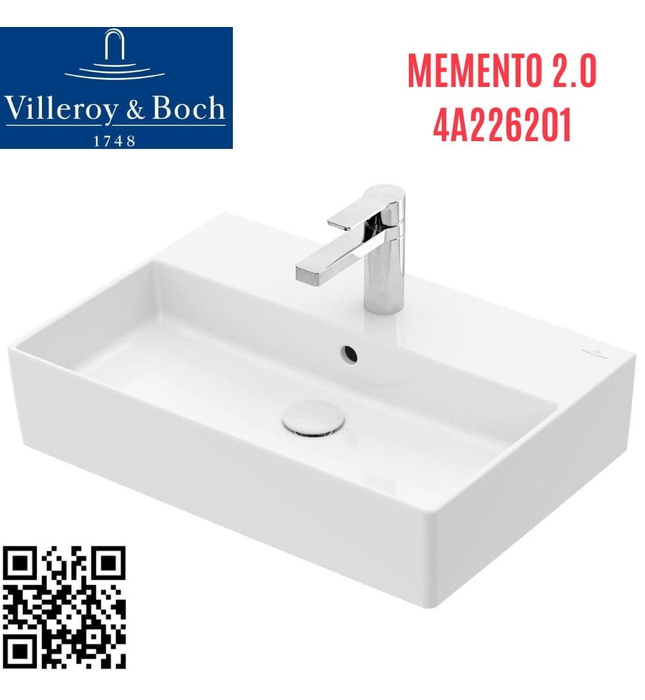 Chậu rửa lavabo Đức Villeroy-boch Memento 2.0 4A226201