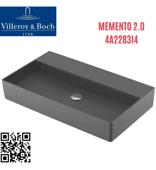 Chậu rửa lavabo Đức Villeroy-boch Memento 2.0 4A2283I4