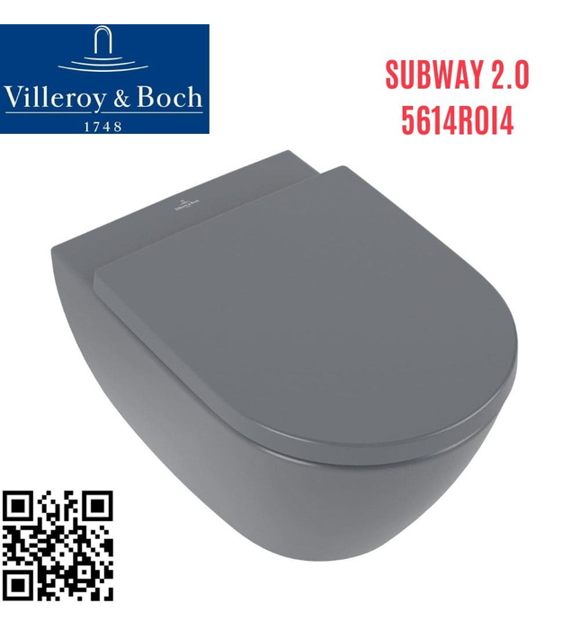 Bồn cầu treo tường Đức Villeroy-Boch Subway 2.0 5614R0i4