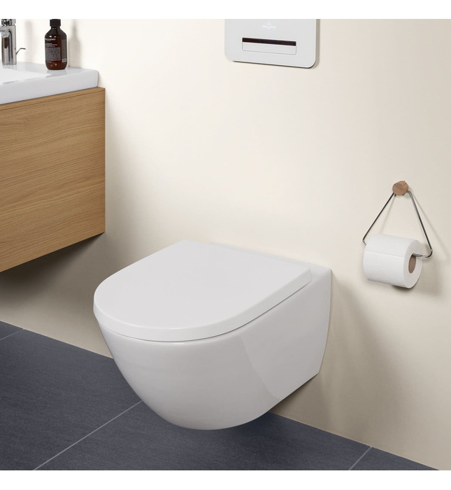 Bồn cầu treo tường Đức Villeroy-Boch Subway 3.0 4670T001 