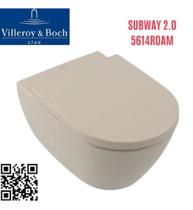 Bồn cầu treo tường Đức Villeroy-Boch Subway 2.0 5614R0AM