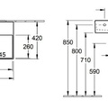 Chậu rửa lavabo Đức Villeroy-boch Memento 2.0 4A2253I4