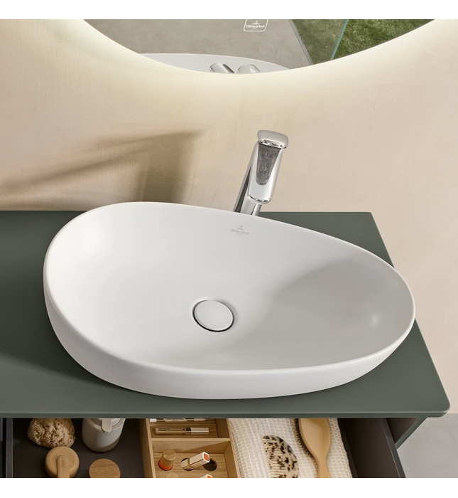 Chậu rửa lavabo dương bàn Đức Villeroy-boch Antao 4A7465RW