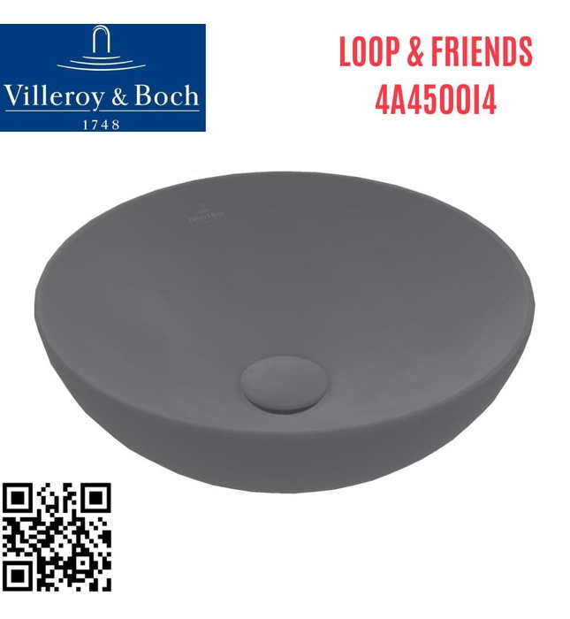 Chậu rửa lavabo dương bàn Đức Villeroy-boch Loop & Friends 4A4500i4