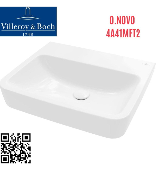 Chậu rửa lavabo Đức Villeroy-boch O.novo 4A41MFT2
