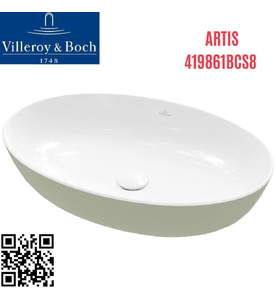 Chậu rửa lavabo dương bàn Đức Villeroy-boch Artis 419861BCS8