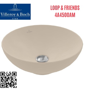 Chậu rửa lavabo dương bàn Đức Villeroy-boch Loop & Friends 4A4500AM