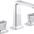 Vòi chậu rửa mặt 3 chân cổ cao Chrome Kallista P29383-CC-CP