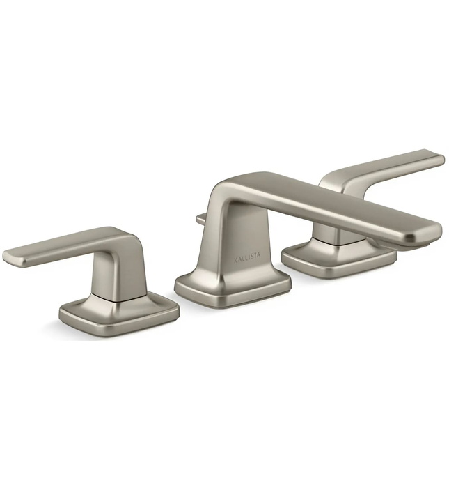 Vòi bồn tắm nóng lạnh màu vàng Kallista P24703-LV-BAF