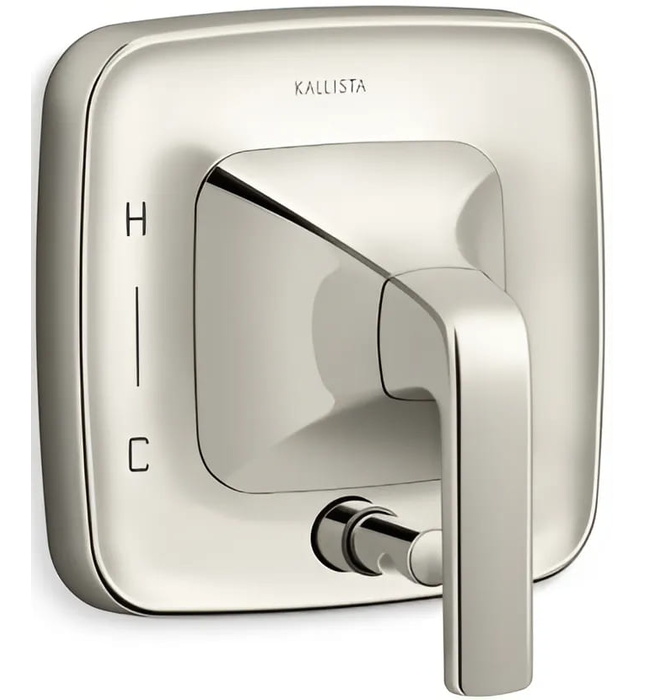 Mặt nạ điều khiển đơn và chuyển hướng vàng Kallista P24714-LV-AF