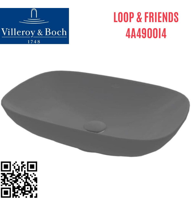Chậu rửa lavabo dương bàn Đức Villeroy-boch Loop & Friends 4A4900i4