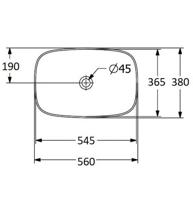 Chậu rửa lavabo dương bàn Đức Villeroy-boch Loop & Friends 4A4900R1
