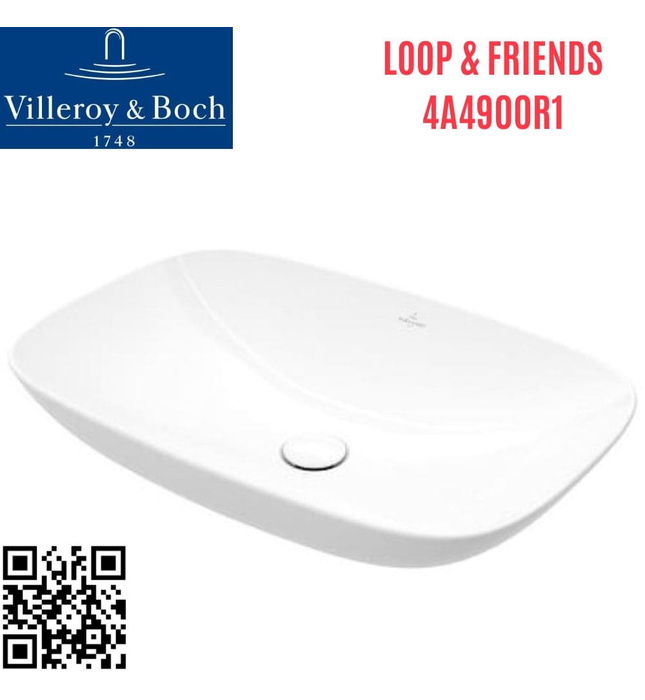 Chậu rửa lavabo dương bàn Đức Villeroy-boch Loop & Friends 4A4900R1