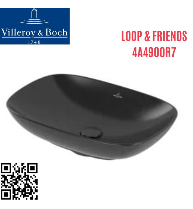 Chậu rửa lavabo dương bàn Đức Villeroy-boch Loop & Friends 4A4900R7