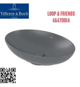 Chậu rửa lavabo dương bàn Đức Villeroy-boch Loop & Friends 4A4700i4