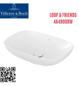 Chậu rửa lavabo dương bàn Đức Villeroy-boch Loop & Friends 4A4900RW