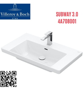 Chậu rửa lavabo Đức Villeroy-boch Subway 3.0 4A708001