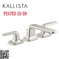 Vòi bồn tắm nóng lạnh màu Nickel Kallista P24703-LV-SN