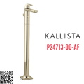Vòi bồn tắm gắn sàn 1 lỗ nóng lạnh vàng Kallista P24713-00-AF