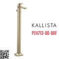 Vòi bồn tắm gắn sàn 1 lỗ nóng lạnh vàng Kallista P24713-00-BAF