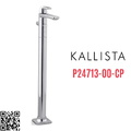 Vòi bồn tắm gắn sàn 1 lỗ nóng lạnh Chrome Kallista P24713-00-CP