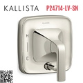 Mặt nạ điều khiển đơn và chuyển hướng Nickel Kallista P24714-LV-SN