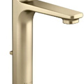 Vòi chậu rửa mặt 1 lỗ thân cao vàng Kallista P26624-00-BAF