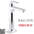 Vòi chậu rửa mặt 1 lỗ thân cao Chrome Kallista P26624-00-CP