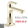 Vòi chậu rửa mặt 1 lỗ thân cao vàng Kallista P26624-00-AF