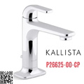 Vòi chậu rửa mặt 1 lỗ thân thấp Chrome Kallista P26625-00-CP