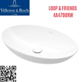 Chậu rửa lavabo dương bàn Đức Villeroy-boch Loop & Friends 4A4700RW