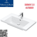 Chậu rửa lavabo Đức Villeroy-boch Subway 3.0 4A708001