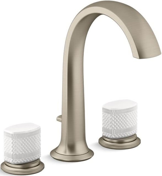 Vòi bồn tắm thân cao nóng lạnh Bronze Kallista P25009-CMC-BV