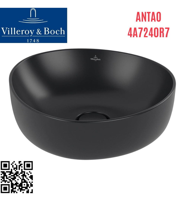 Chậu rửa lavabo dương bàn Đức Villeroy-boch Antao 4A7240R7