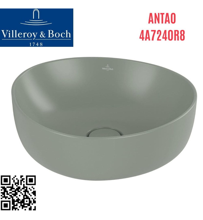 Chậu rửa lavabo dương bàn Đức Villeroy-boch Antao 4A7240R8