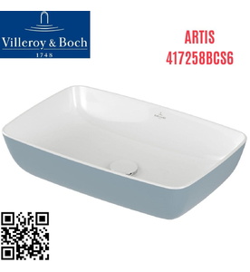 Chậu rửa lavabo dương bàn Đức Villeroy-boch Artis 417258BCS6