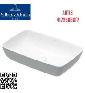 Chậu rửa lavabo dương bàn Đức Villeroy-boch Artis 417258BCT7