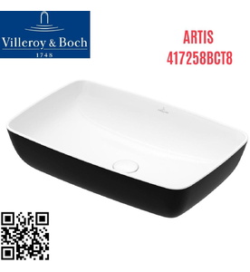 Chậu rửa lavabo dương bàn Đức Villeroy-boch Artis 417258BCT8