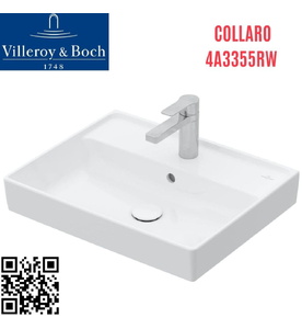 Chậu rửa lavabo bàn đá Đức Villeroy-boch Collaro 4A3355RW