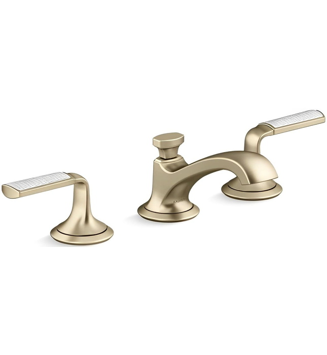 Vòi chậu rửa mặt 3 chân cổ thấp Bronze Kallista P25054-FRW-BV