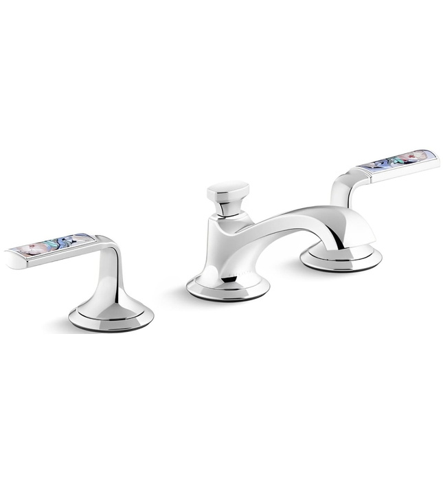 Vòi chậu rửa mặt 3 chân cổ thấp Bronze Kallista P25054-SPR-BV