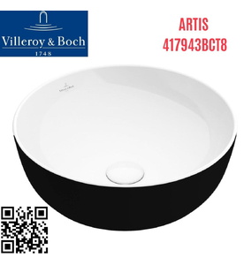 Chậu rửa lavabo dương bàn Đức Villeroy-boch Artis 417943BCT8