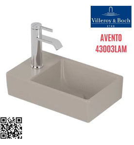 Chậu rửa lavabo Đức Villeroy-boch Avento 43003LAM