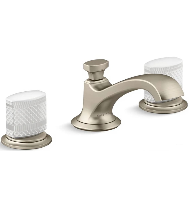 Vòi chậu rửa mặt 3 chân cổ thấp Bronze Kallista P25056-CMC-BV