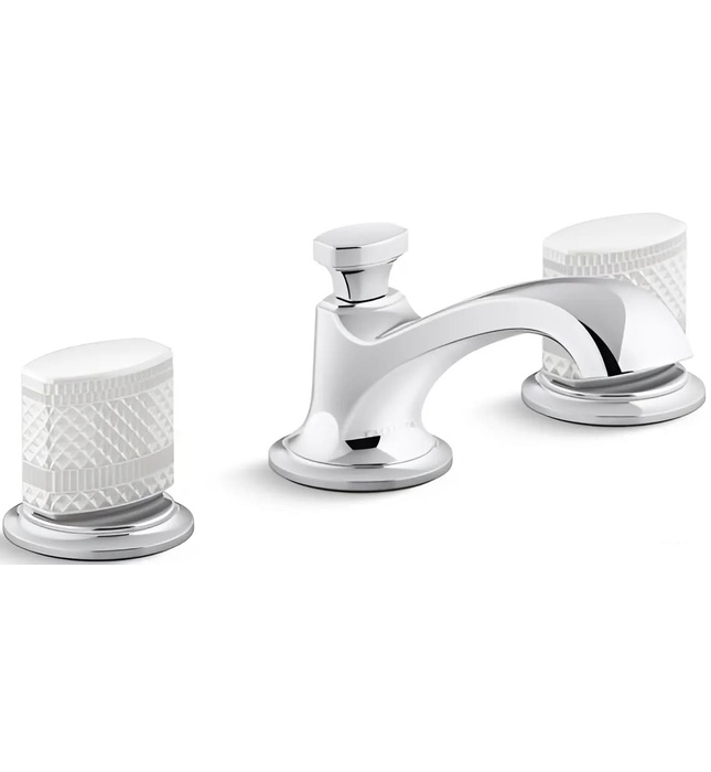 Vòi chậu rửa mặt 3 chân cổ thấp Bronze Kallista P25056-CMC-BV