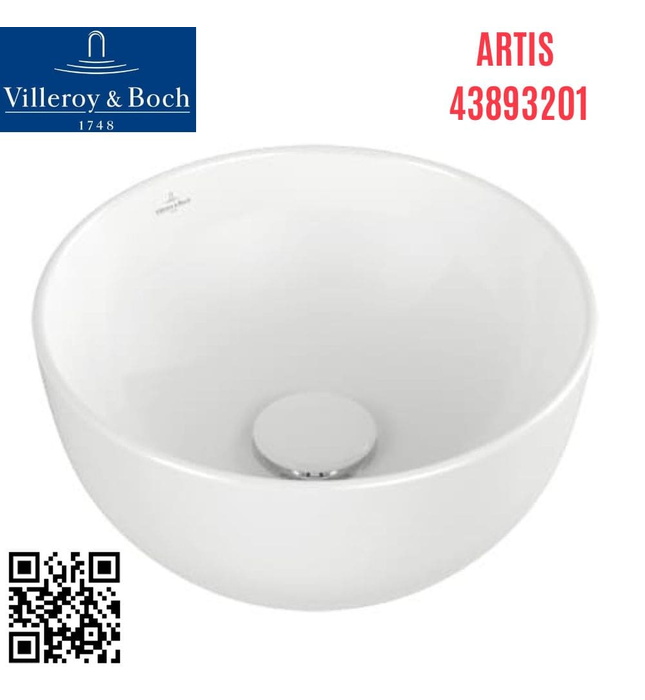 Chậu rửa lavabo Đức Villeroy-boch Artis 43893201