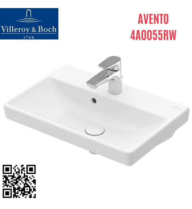 Chậu rửa lavabo Đức Villeroy-boch Avento 4A0055RW